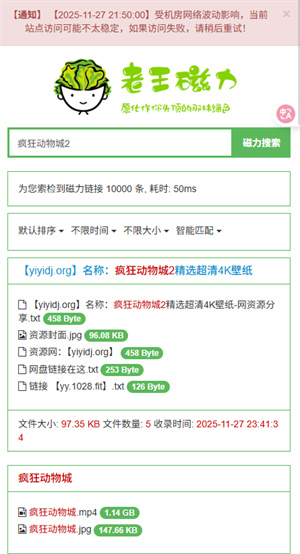 老王磁力使用教程-3