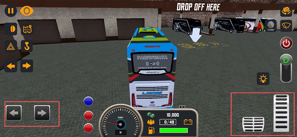 移动巴士模拟器旧版游戏玩法3