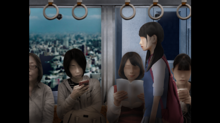 翌日幽暗中的并行奠车