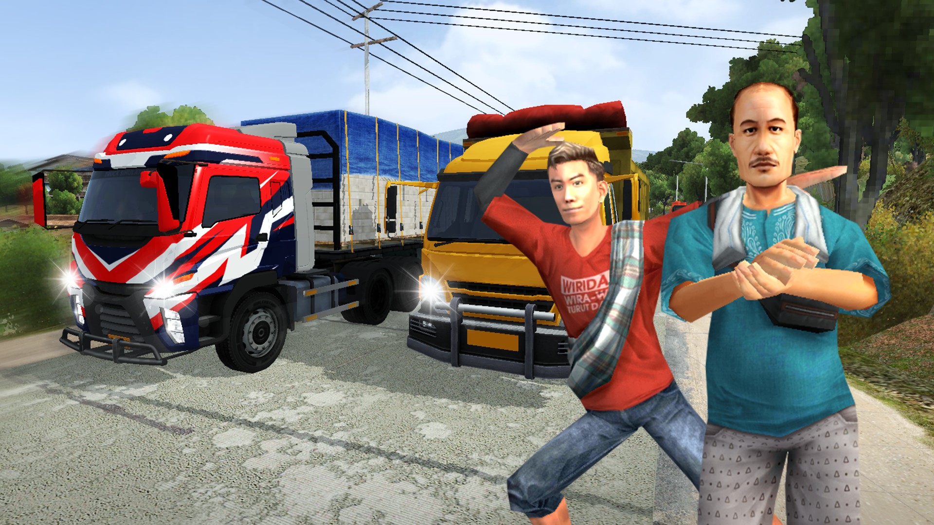 印尼卡车模拟器中文版游戏玩法4