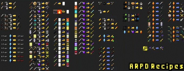 枪火地牢汉化版合成表1