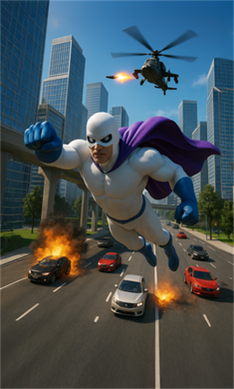 超级英雄飞行学院游戏玩法3