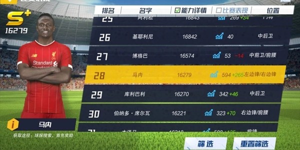 最佳11人冠军球会游戏平民玩家阵容推荐1