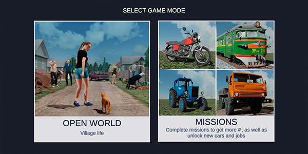 俄罗斯乡村模拟器游戏如何买房买车1