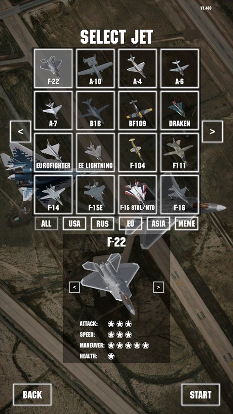 喷气式战斗机模拟器中文版图鉴介绍1