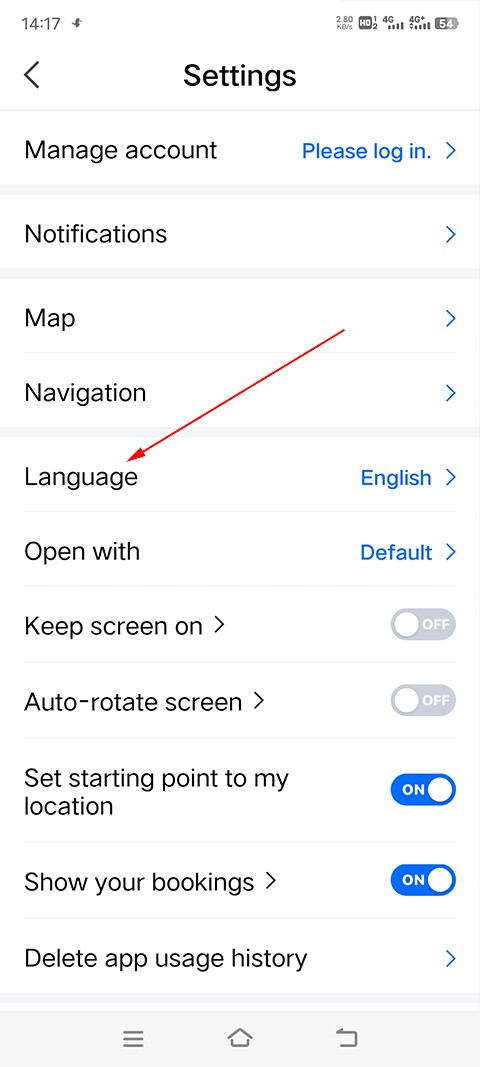 naver map软件怎么修改中文-3