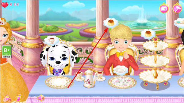 莉比小公主的茶话会游戏玩法1