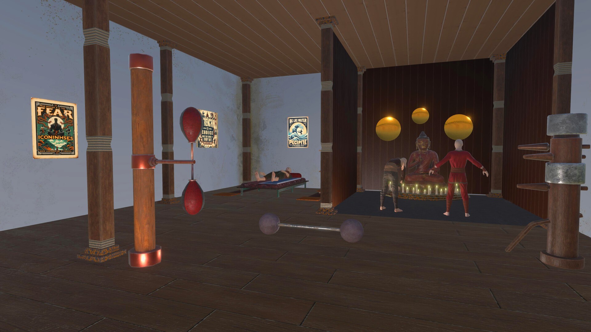 格斗学校模拟器中文版游戏玩法7