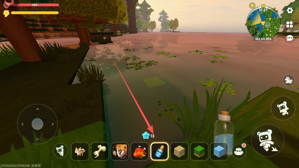 迷你世界极限版怎么装水3