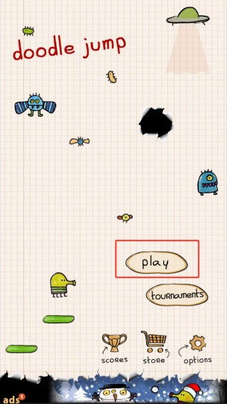 doodle jump游戏玩法2