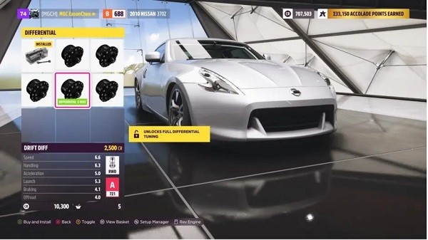 地平线5手游漂移小技巧与改装件教程5