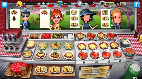 餐车厨师烹饪中文版游戏玩法2