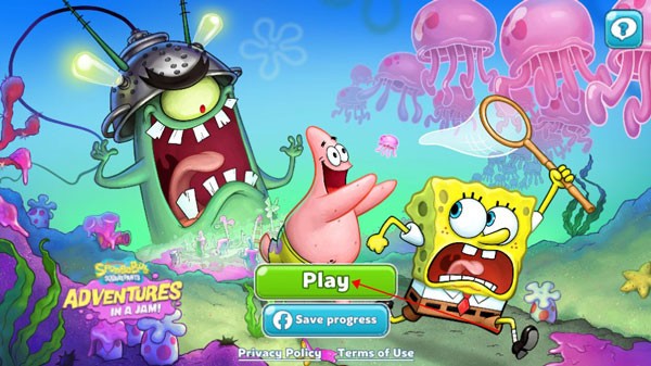 海绵宝宝果酱世界大冒险中文版游戏玩法1