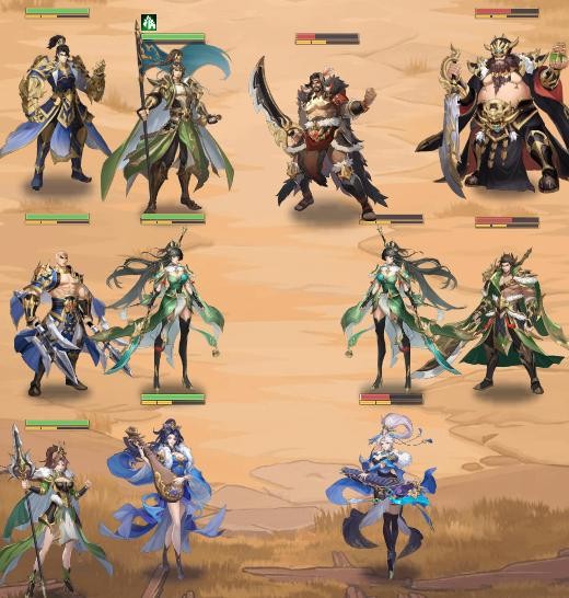 九州群将录H5游戏玩法3