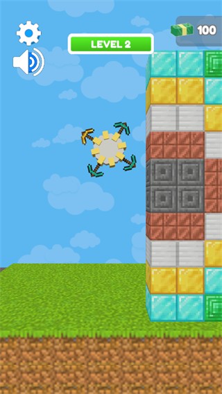 钻石挖掘机游戏玩法4