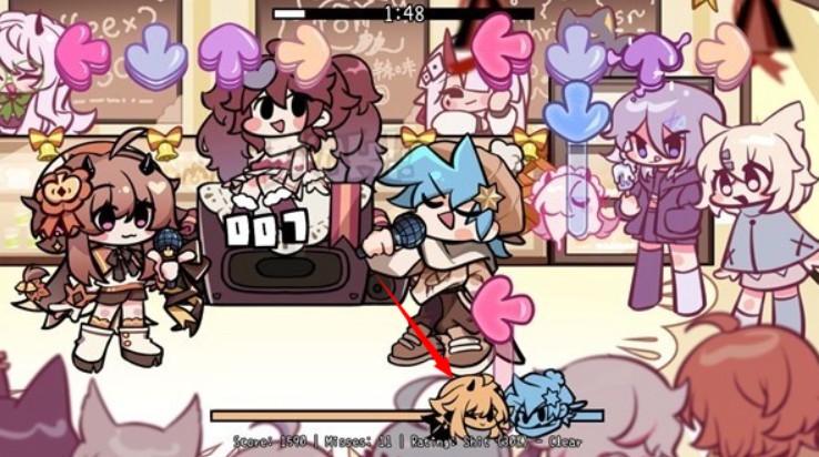 FNF小城夏天游戏玩法3