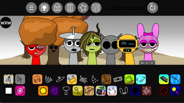 节奏盒子sprunki寄生虫版游戏玩法4