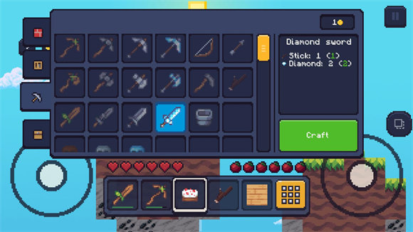 我的世界2D天空之岛