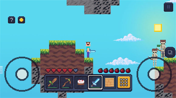 我的世界2D天空之岛