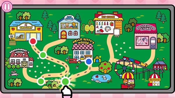 凯蒂猫孩子超级市场游戏玩法2