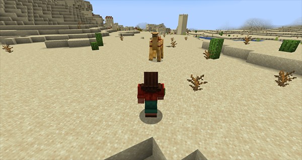 我的世界beta版游戏如何获得骆驼4