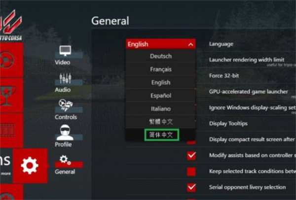 神力科莎EVO游戏中文设置教程4