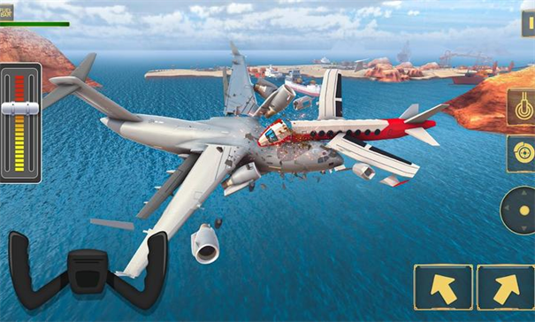 飞机坠毁着陆模拟器游戏玩法4