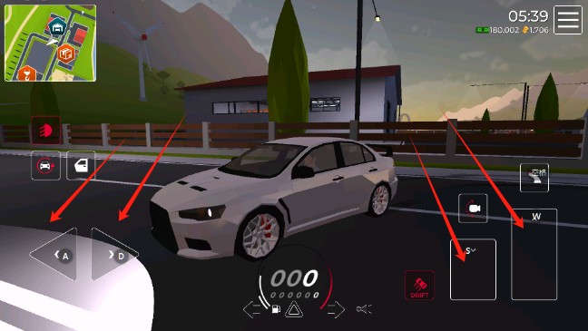 汽车LP极限驾驶游戏操作教程1