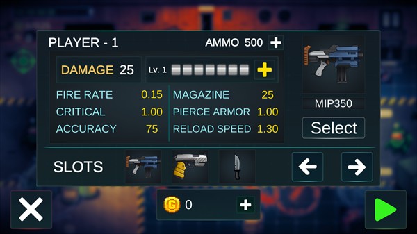 太空僵尸射手游戏玩法2