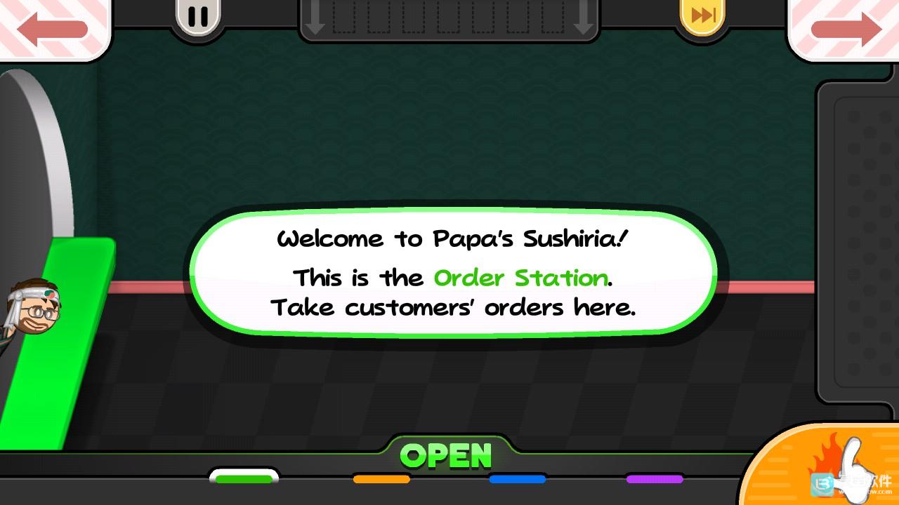 老爹寿司店英文版游戏玩法5