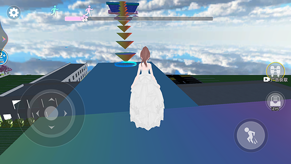 樱花校园跑酷小镇游戏玩法3