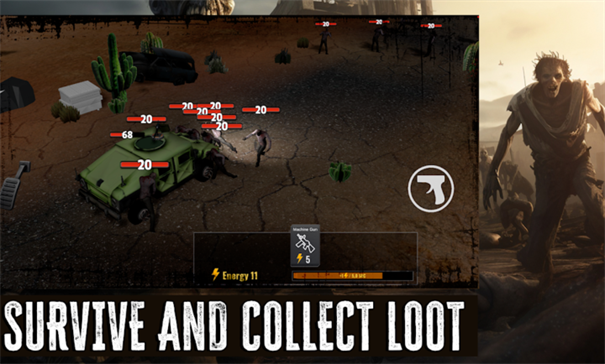 僵尸公路堵死了游戏玩法1