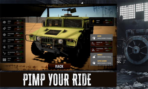 僵尸公路堵死了游戏玩法2