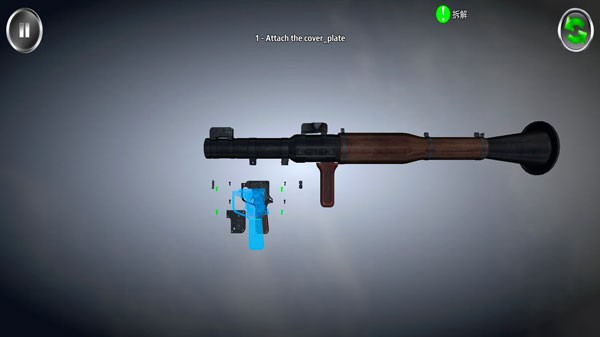 武器拆卸官方版八大枪械组装示意图1