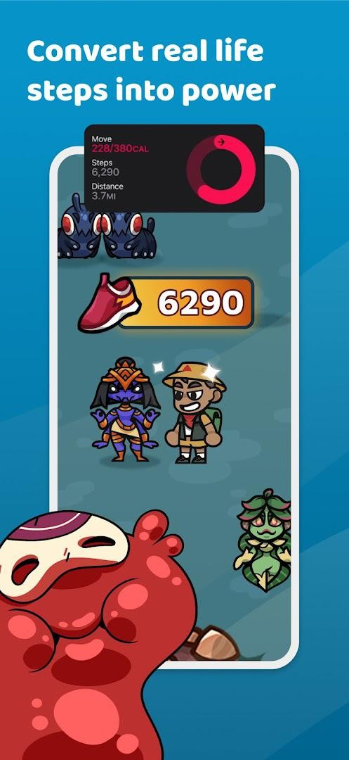 怪物漫步步数冒险