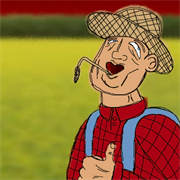 挖掘机里腌萝卜