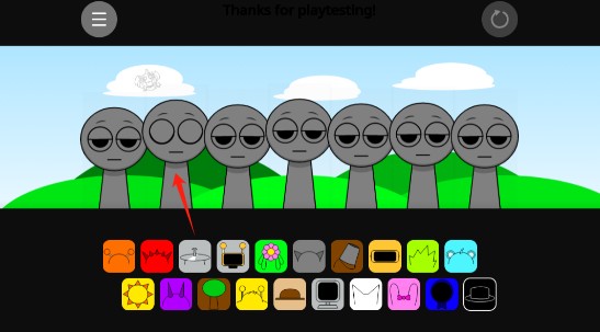 节奏盒子Sprunki变速版游戏玩法1