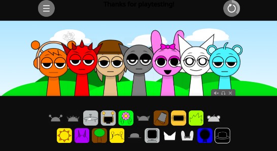 节奏盒子Sprunki变速版游戏玩法3