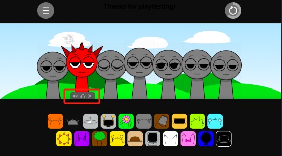 节奏盒子Sprunki变速版游戏玩法2