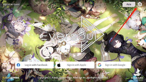 Eversoul永恒灵魂空灵诗篇游戏中文设置教程1