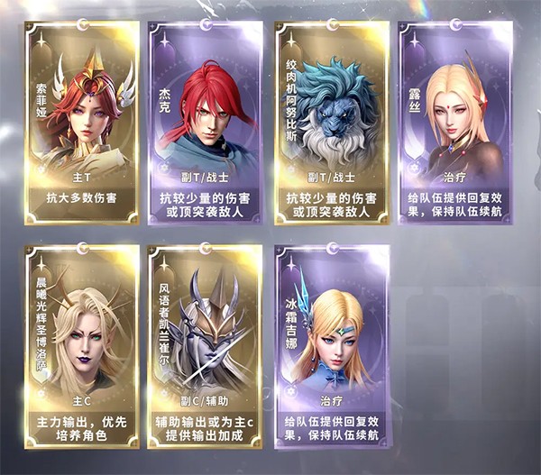 最后的勇者游戏阵容推荐1