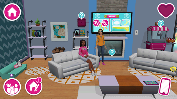 芭比之梦想豪宅游戏玩法4