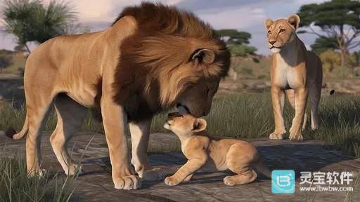 狮子狩猎模拟器游戏玩法1