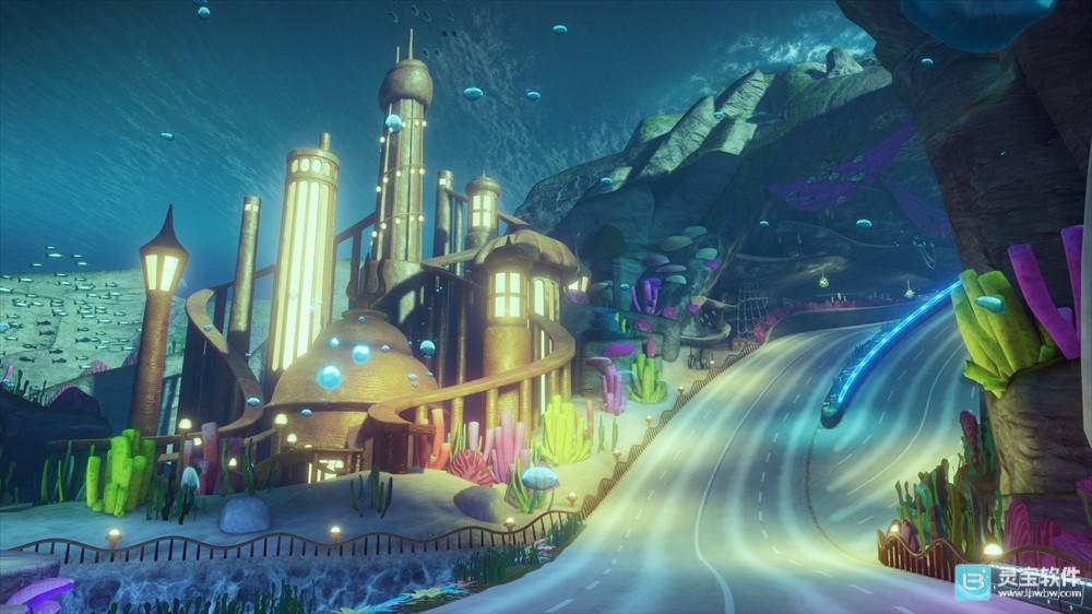 迪士尼无限飞车官方正版游戏赛道介绍7