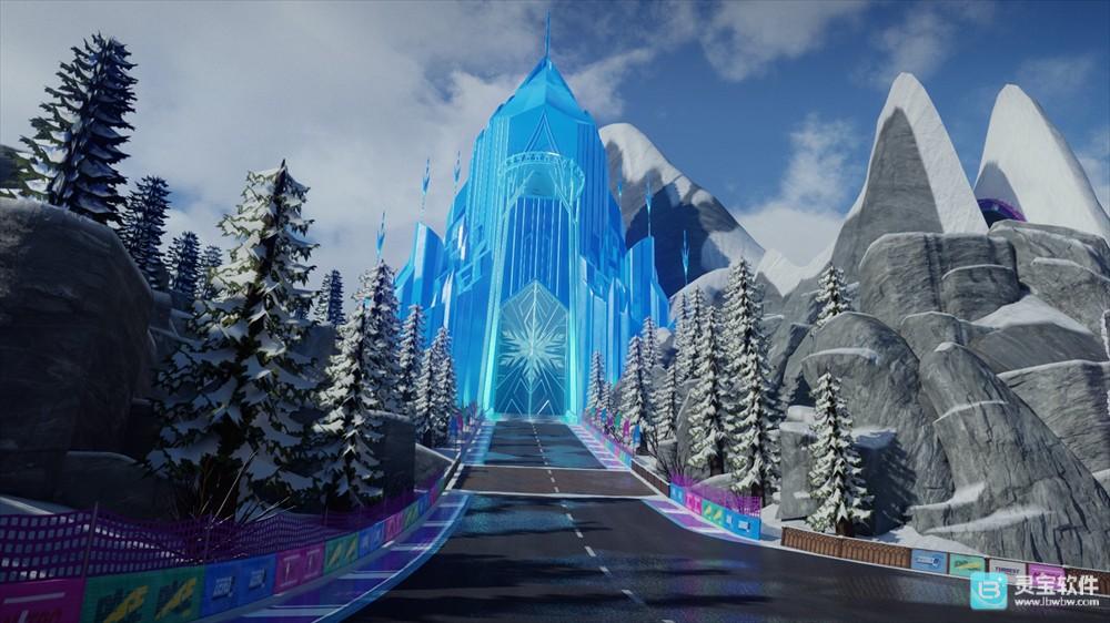 迪士尼无限飞车官方正版游戏赛道介绍8