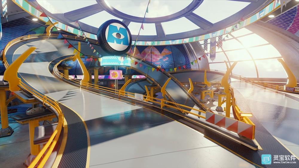 迪士尼无限飞车官方正版游戏赛道介绍9