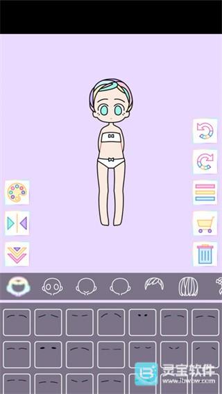 缤纷女孩换装手机版游戏玩法2