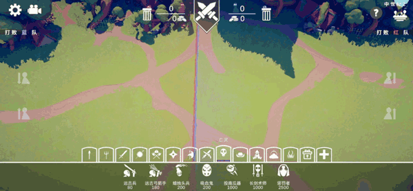 全面憨憨战争模拟器手机正版自定义兵种和战斗攻略1