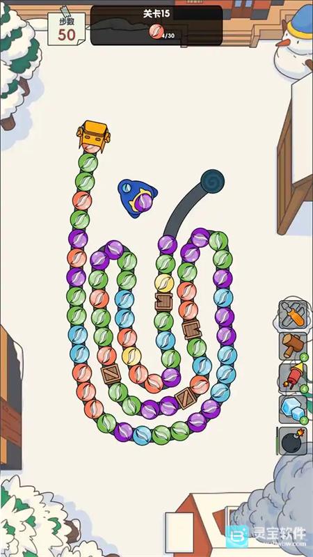 祖玛球球游戏玩法2