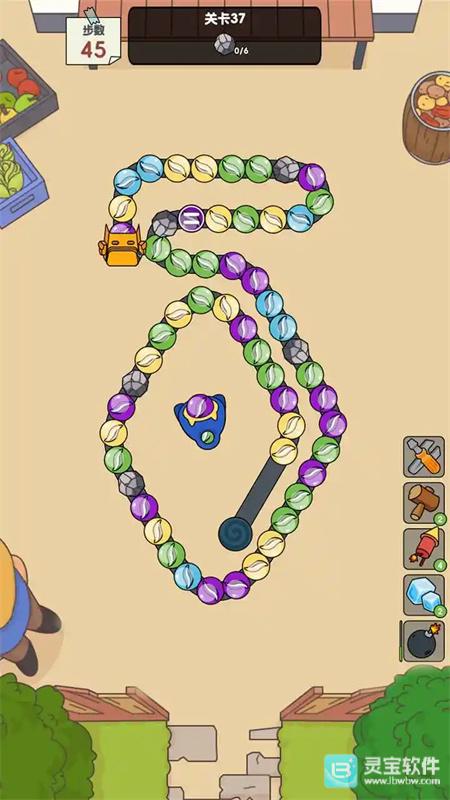 祖玛球球游戏玩法4